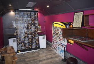intérieur du bus de l'escape game